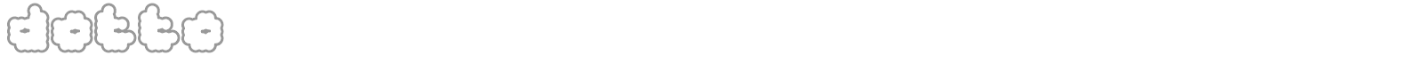 dotto font preview